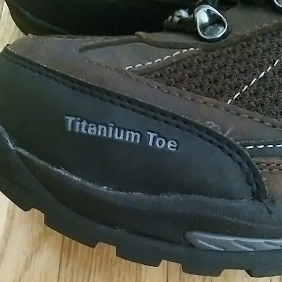 Skechers Men's Brown and Black Hiking Boots - Picture 3 of 10